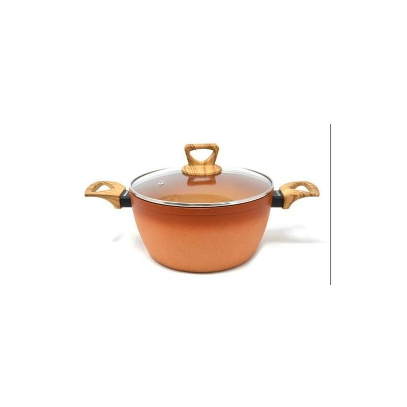 Cacerola Terracotta Con Tapa 26 barato