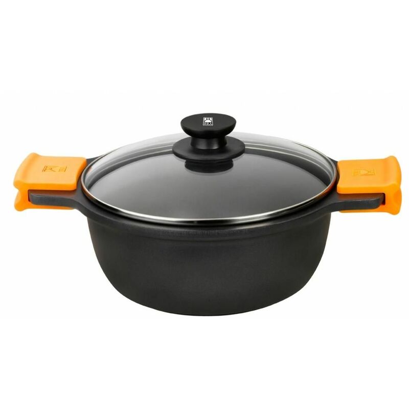 Cacerola alta ECO+ con tapa aluminio fundido Bra Efficient 28 cm barato