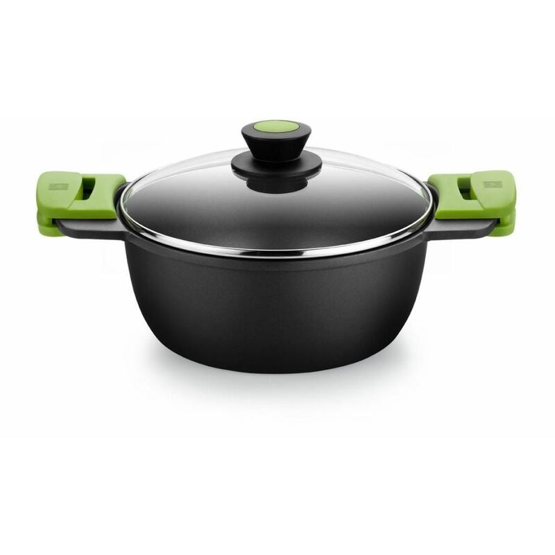 Cacerola alta ECO+ con tapa aluminio fundido Prior 24 cm - BRA barato