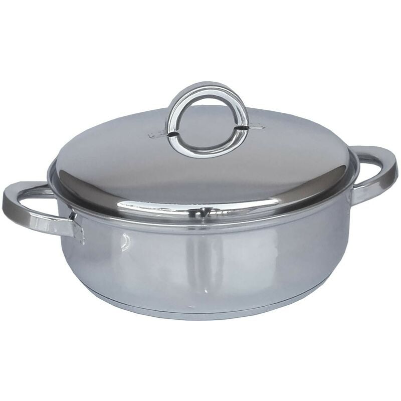 Cacerola con tapa inoxidable bela 18 cm barato