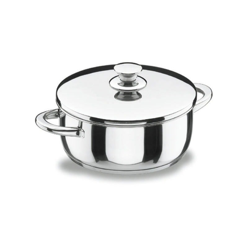 Cacerola de acero inoxidable con tapa Vitrocor ø24cm. ( 40024) - Lacor barato