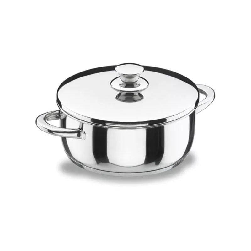 Cacerola De Acero Inoxidable Con Tapa Vitrocor Ø24Cm. ( 40024) - Lacor En Oferta Cacerola De Acero Inoxidable Con Tapa Vitrocor Ø24Cm. ( 40024) - Lacor Barato
