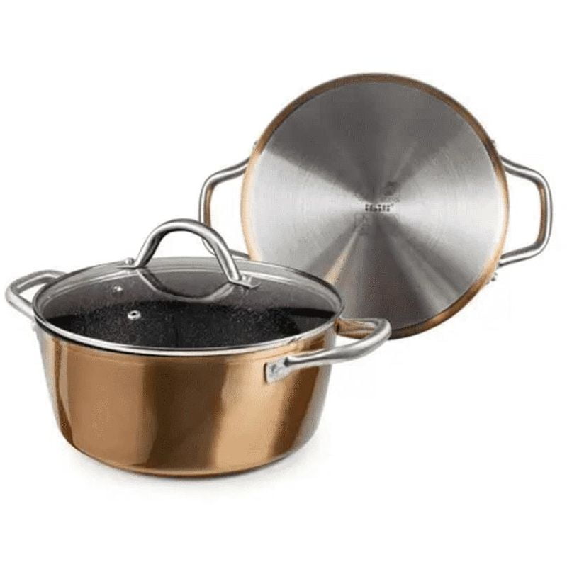 Cacerola de aluminio forjado copper de 24 x 10