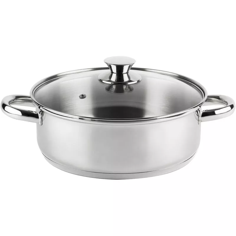 Cacerola inoxidable 18/10 inducción ø30cm. 7