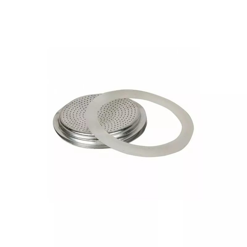 Cafetera A. Inox. Rec. Filtro+Junta 9 T En Oferta Cafetera A. Inox. Rec. Filtro+Junta 9 T Barato