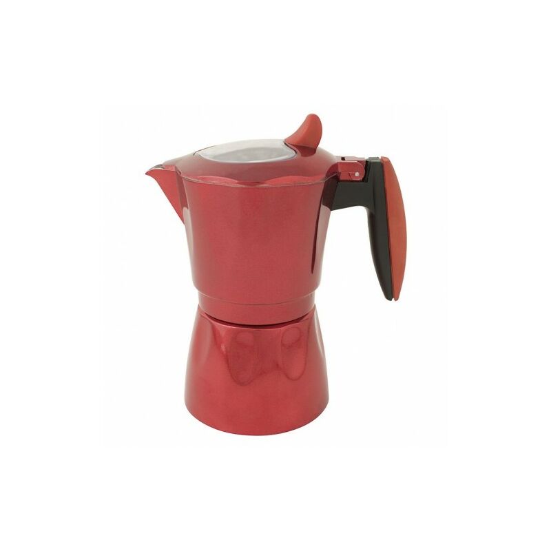 Cafetera Al. Induccion Habitex Roja 6 Tz barato