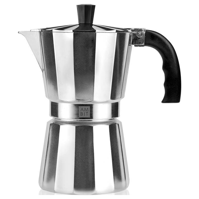 Cafetera Aluminio Ambit By Bra 9 Tazas barato
