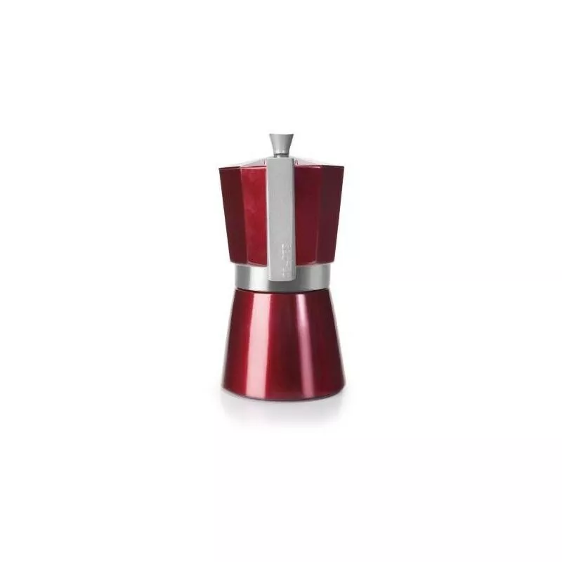 Cafetera Aluminio Induccion Evva Roja 3 Tasas 623203 En Oferta Cafetera Aluminio Induccion Evva Roja 3 Tasas 623203 Barato