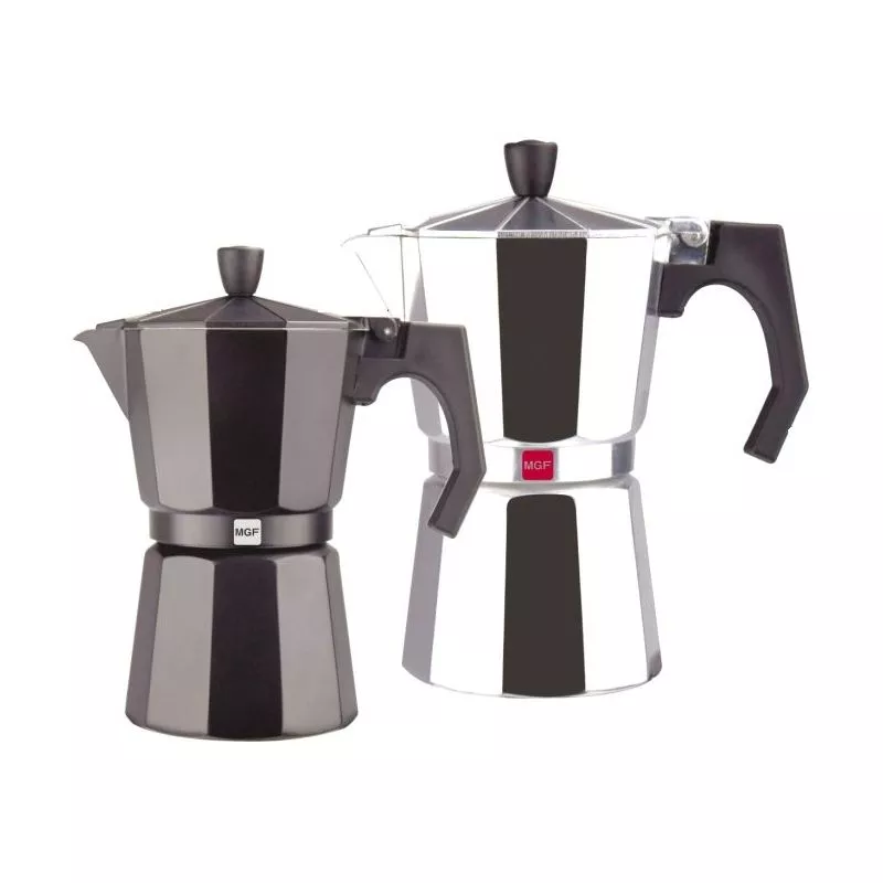 Cafetera Italiana 09Tz Alu Ne Kenia Noir - Magefesa En Oferta Cafetera Italiana 09Tz Alu Ne Kenia Noir - Magefesa Barato