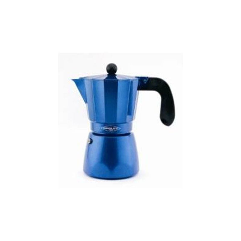 Cafetera Italiana Induccion 09Tazas Cacillo Reductor Aluminio - Oroley barato