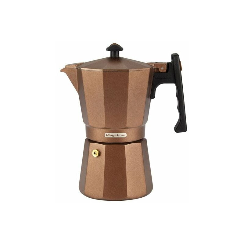 Cafetera Italiana Induccion 12Tz Alu Cobre Jamaica - Magefesa barato