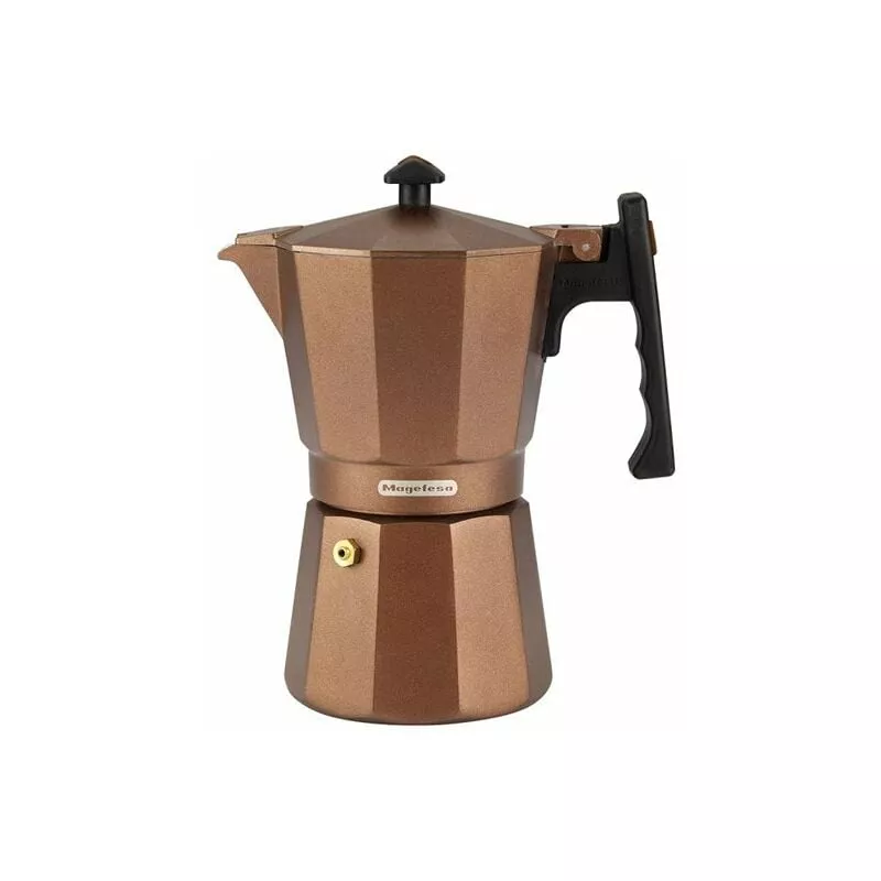 Cafetera Italiana Induccion 12Tz Alu Cobre Jamaica - Magefesa En Oferta Cafetera Italiana Induccion 12Tz Alu Cobre Jamaica - Magefesa Barato