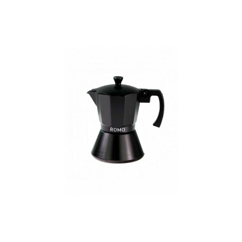 . Cafetera Italiana de Aluminio para 6 tazas. Apta para todos los fuegos - Romo barato