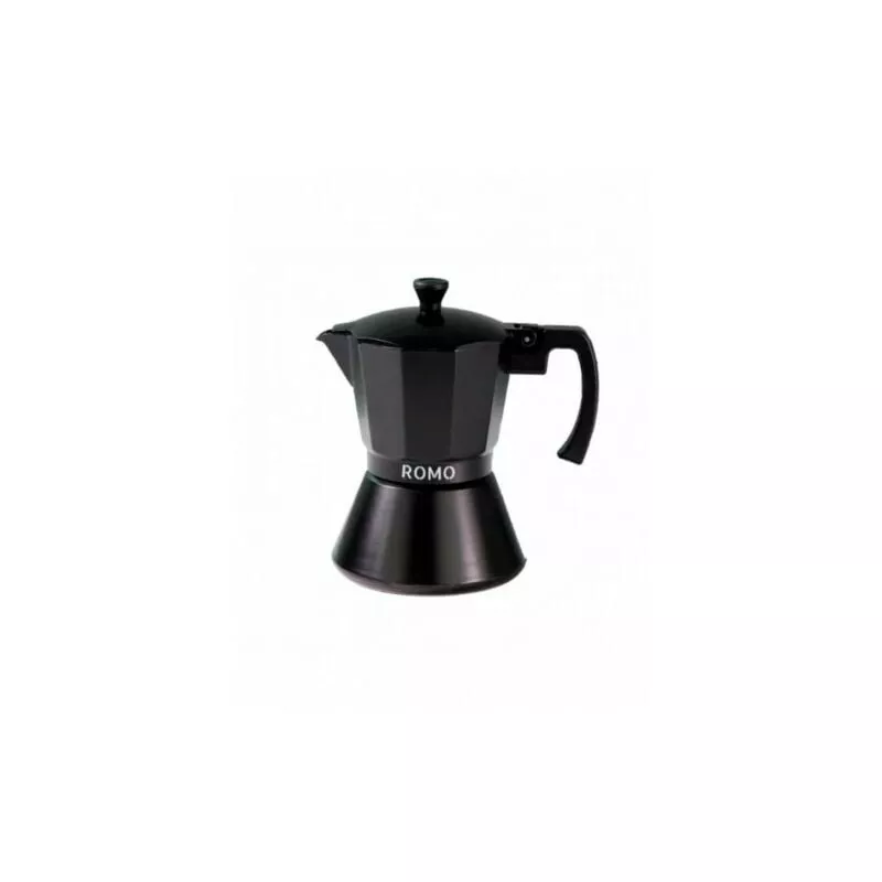 . Cafetera Italiana De Aluminio Para 6 Tazas. Apta Para Todos Los Fuegos - Romo En Oferta . Cafetera Italiana De Aluminio Para 6 Tazas. Apta Para Todos Los Fuegos - Romo Barato