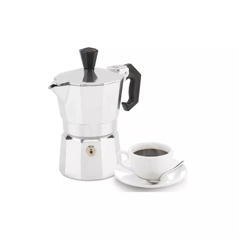 Cafetera Moka Manual De Aluminio 12 Tazas 24 Cm Plateado En Oferta Cafetera Moka Manual De Aluminio 12 Tazas 24 Cm Plateado Barato