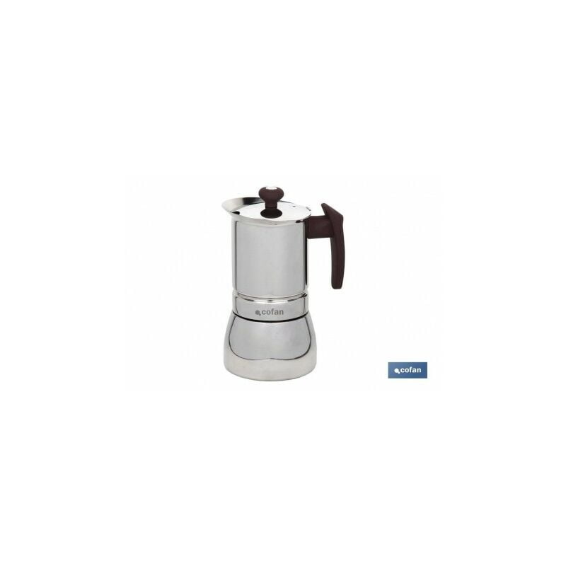 Cafetera constanza 6 tazas acero inox barato