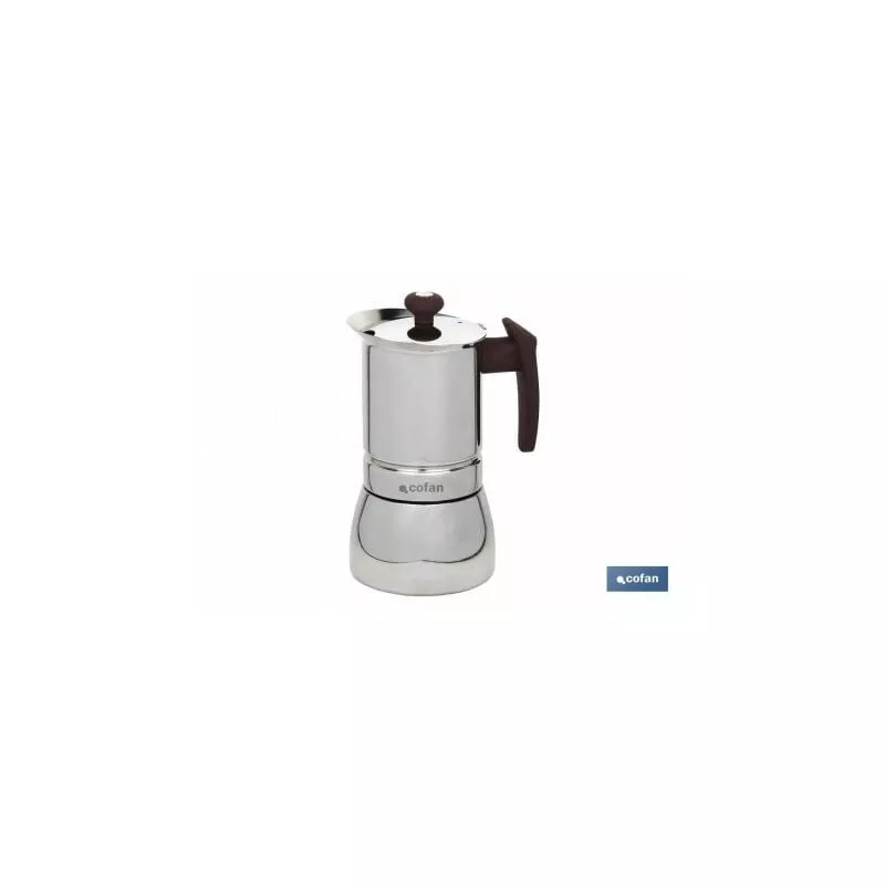 Cafetera constanza 6 tazas acero inox barato