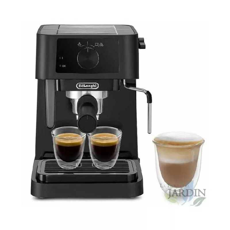 Cafetera espresso Delonghi tradicional con bomba barista