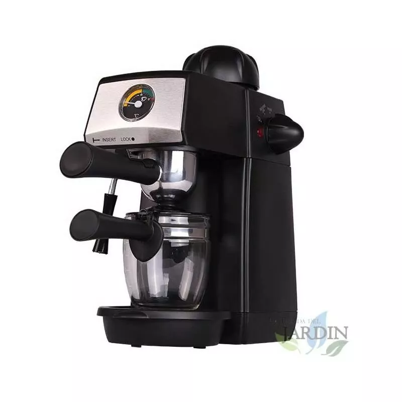 Cafetera Espresso Grunkel Con 5 Bares De Presión Y Capacidad Para 4 Tazas. En Oferta Cafetera Espresso Grunkel Con 5 Bares De Presión Y Capacidad Para 4 Tazas. Barato