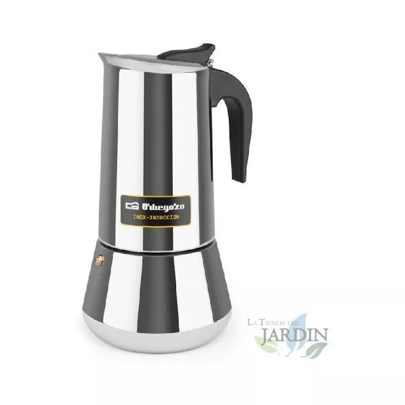 Cafetera Italiana De Acero Inoxidable Orbegozo. Capacidad 12 Tazas. En Oferta Cafetera Italiana De Acero Inoxidable Orbegozo. Capacidad 12 Tazas. Barato