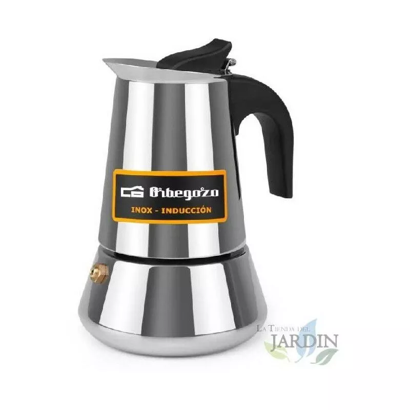 Cafetera Italiana De Acero Inoxidable Orbegozo. Capacidad 2 Tazas. En Oferta Cafetera Italiana De Acero Inoxidable Orbegozo. Capacidad 2 Tazas. Barato