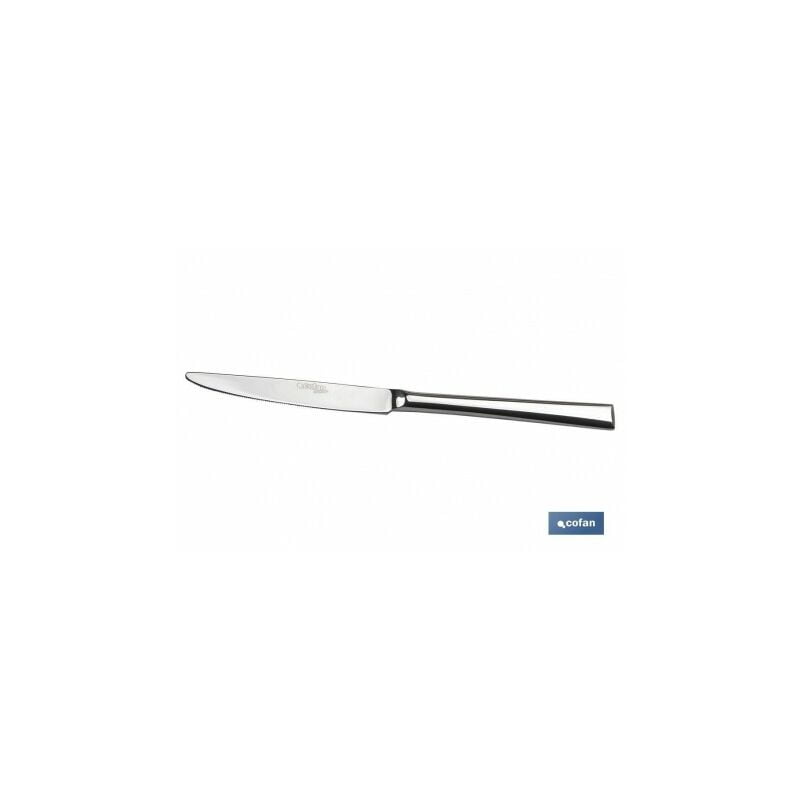 Caja 12uds cuchillo de mesa inox c-1810 modbari 25mm barato