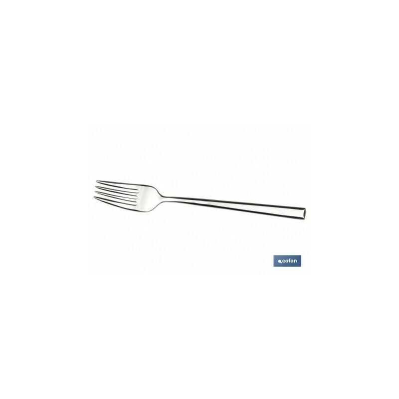 Caja 12uds tenedor de mesa inox c-1810 modbari 25 mm barato