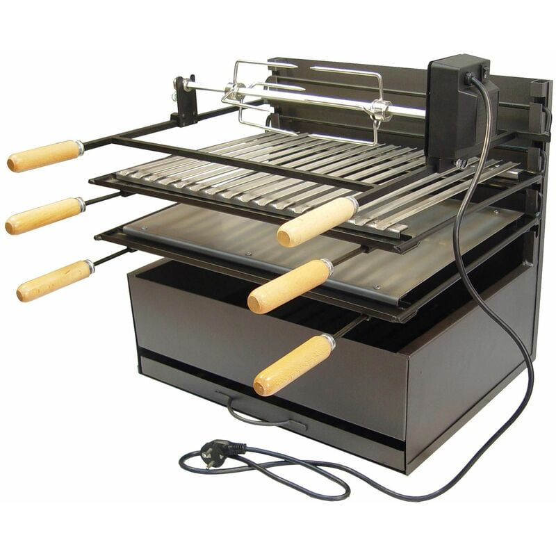 Cajón completo con Plancha Inox Imex el zorro barato