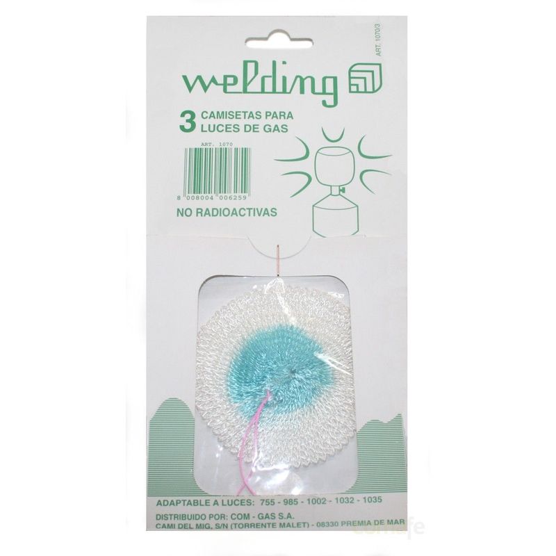 Camiseta adaptable a luz estandard 3 uds. 1070/3 barato