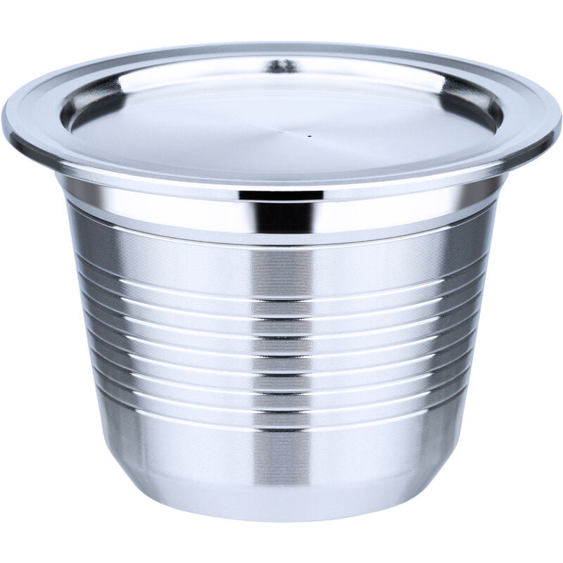 Capsula de cafe de acero inoxidable Capsulas de cafe recargables Capsulas de cafe expreso compatibles con la maquina de cafe Nespresso