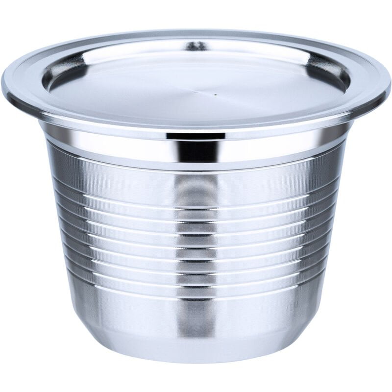 Capsula de cafe de acero inoxidable Capsulas de cafe recargables Capsulas de cafe expreso compatibles con la maquina de cafe Nespresso barato