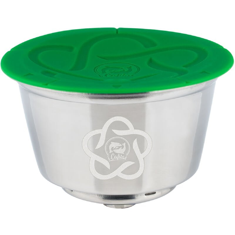 Capsula de cafe de acero inoxidable Capsulas de cafe recargables Capsulas de espresso compatibles con la maquina de cafe dolce gusto