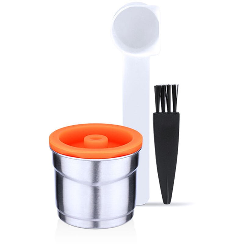 Capsulas caseras de acero inoxidable Capsulas de cafe Accesorio para maquina de cafe Accesorios para hacer cafe reutilizables Herramientas barato