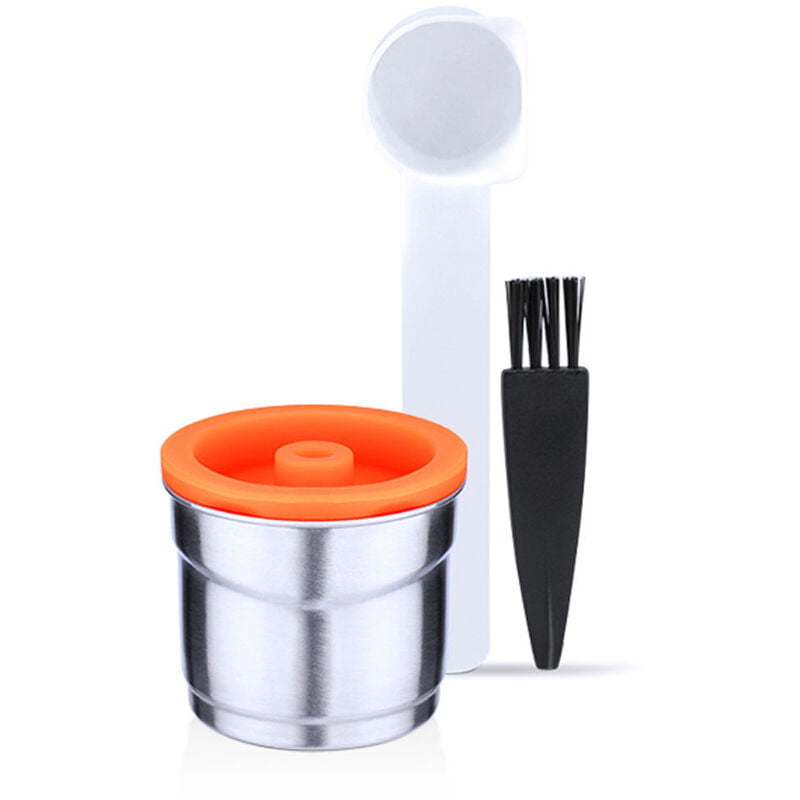 Capsulas de acero inoxidable para el hogar Capsulas de cafe Accesorio para maquina de cafe Reutilizable Seguridad simple Convenientes Accesorios para barato