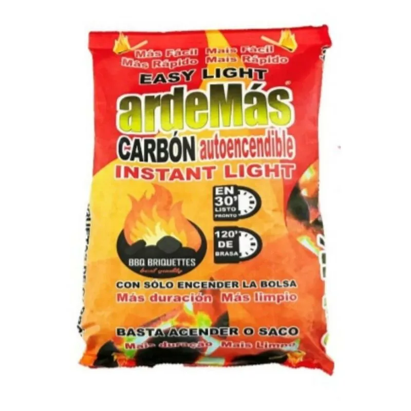 Carbón Autoencendido 1.6Kg En Oferta Carbón Autoencendido 1.6Kg Barato