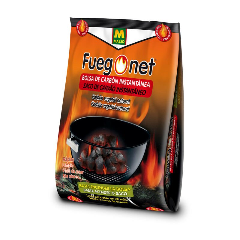 Carbon barbacoa instanta bolsa barato