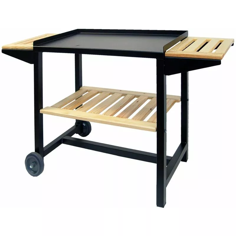 Carro con Bandejas en Madera completo 62x40x69 - Imex El Zorro barato