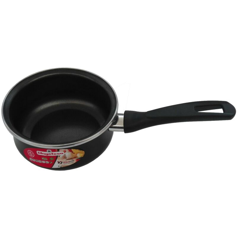 Cazo 16 cm esmaltado black barato