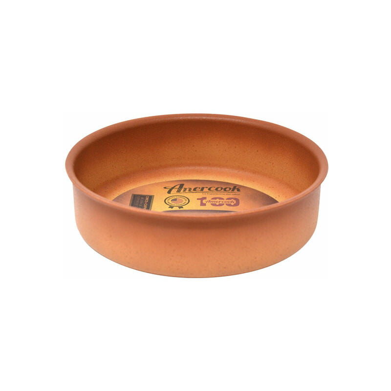 Cazuela Baja sin Tapa Aluminio Forjado Terracota 20cm inducción barato