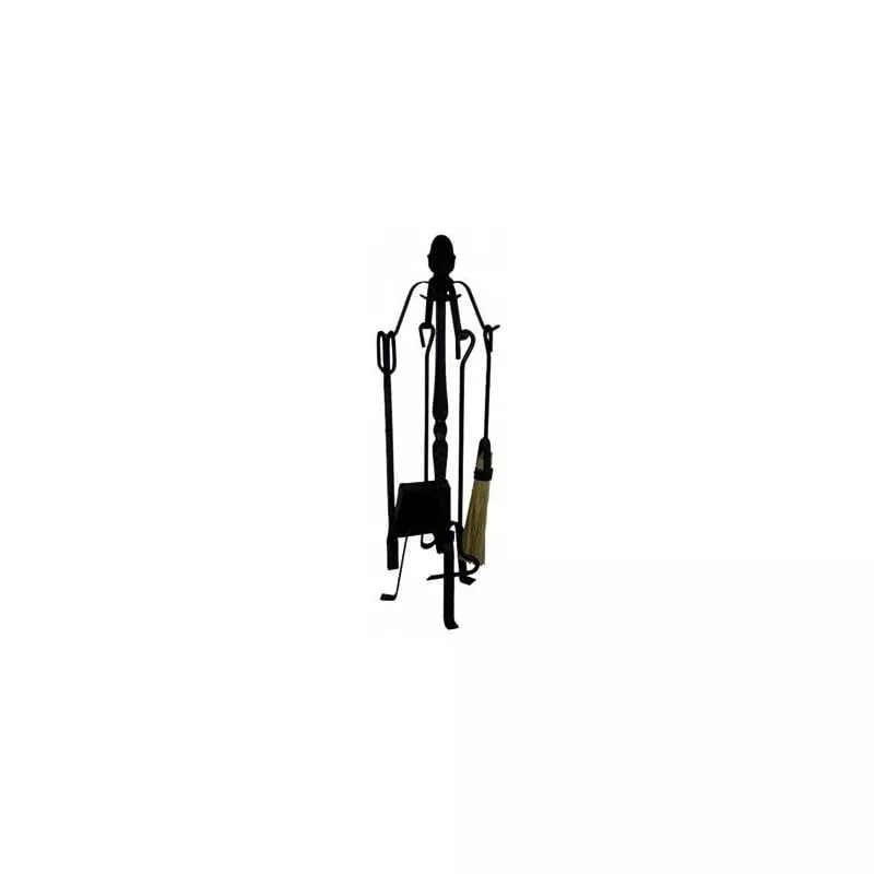 Cch - Set Chimenea 4 Pzas. Pomo Roseta 230X750 Mm. 9431 barato