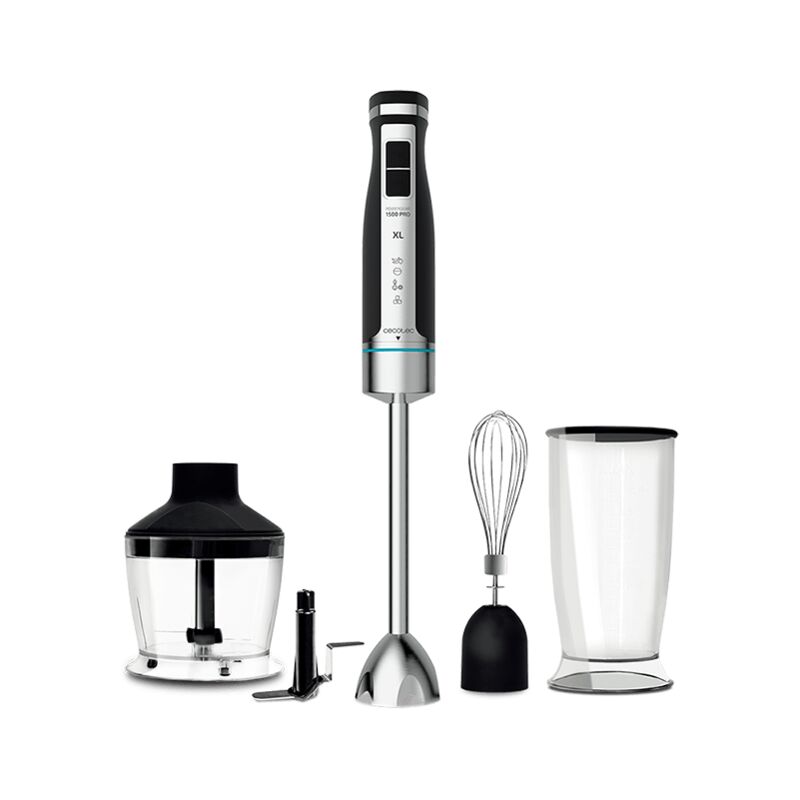 Cecotec - Batidora de mano powergear 1500 xl mash pro de barato