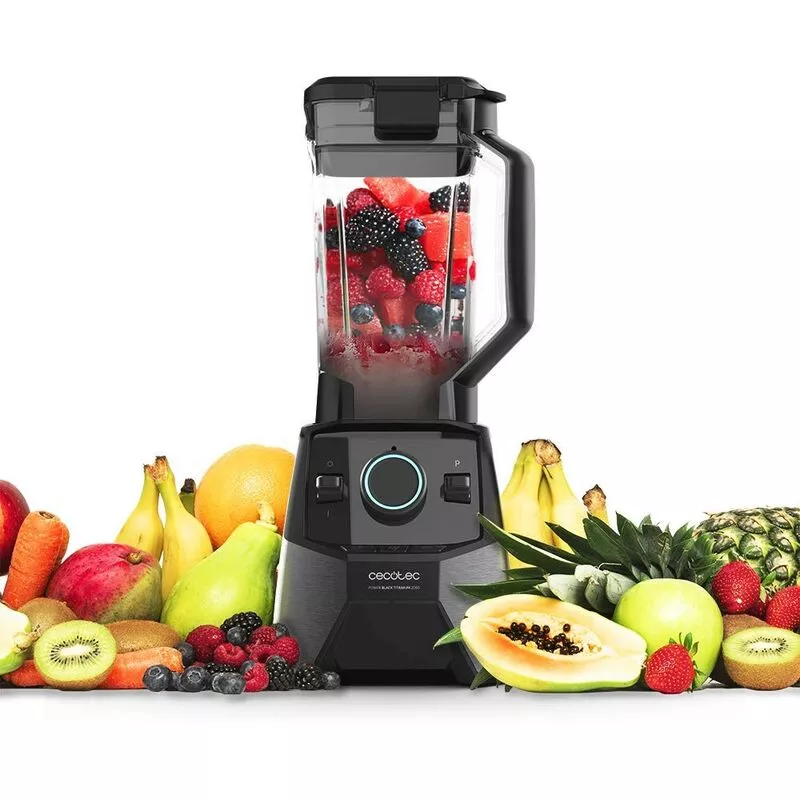 Cecotec - Batidora De Vaso Power Black Titanium 2000 Pro De En Oferta Cecotec - Batidora De Vaso Power Black Titanium 2000 Pro De Barato