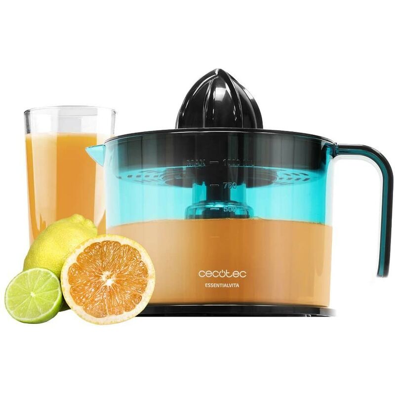 Cecotec - Exprimidor eléctrico essentialvita adjust black barato