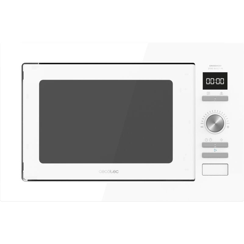 Cecotec - Microondas encastrable grandheat 2590 built-in white barato
