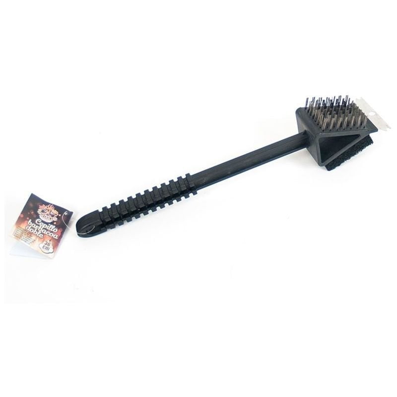 Cepillo Barbacoa Doble 36 Cm barato