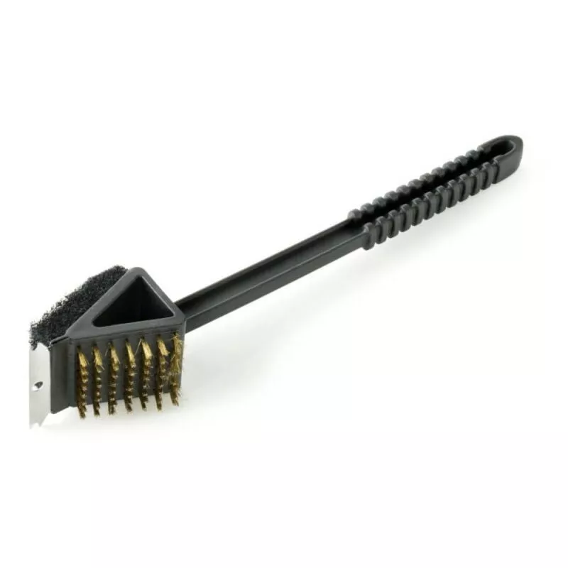 Cepillo Bbq 3 En 1 Largo 37Cm barato