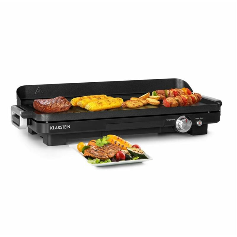 Charleroi Turbo Parrilla eléctrica de mesa de 2000 W DuoGrill Concept Negra barato