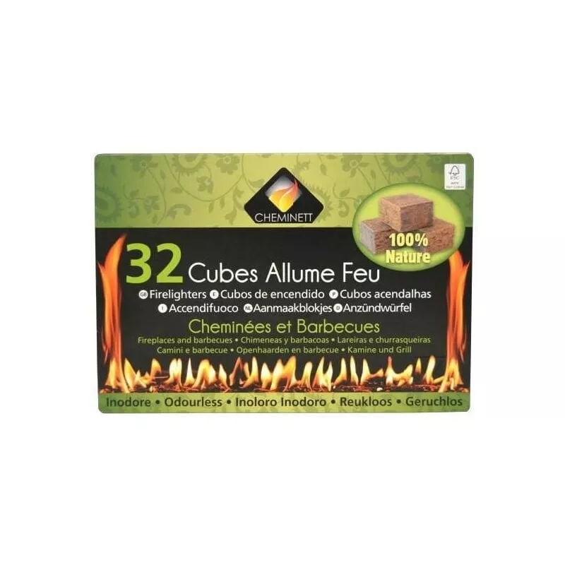 Cheminett - Cubos Encendido 32 Ud En Oferta Cheminett - Cubos Encendido 32 Ud Barato