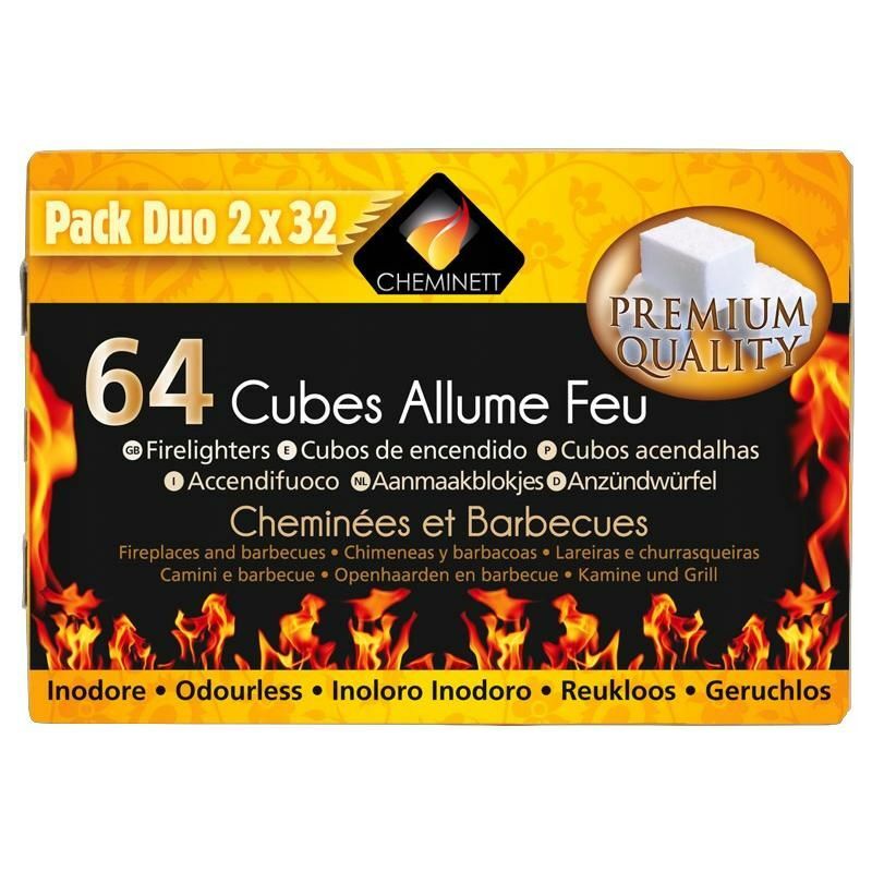 Cheminett - Pastillas encendido de parafina 64 ud barato