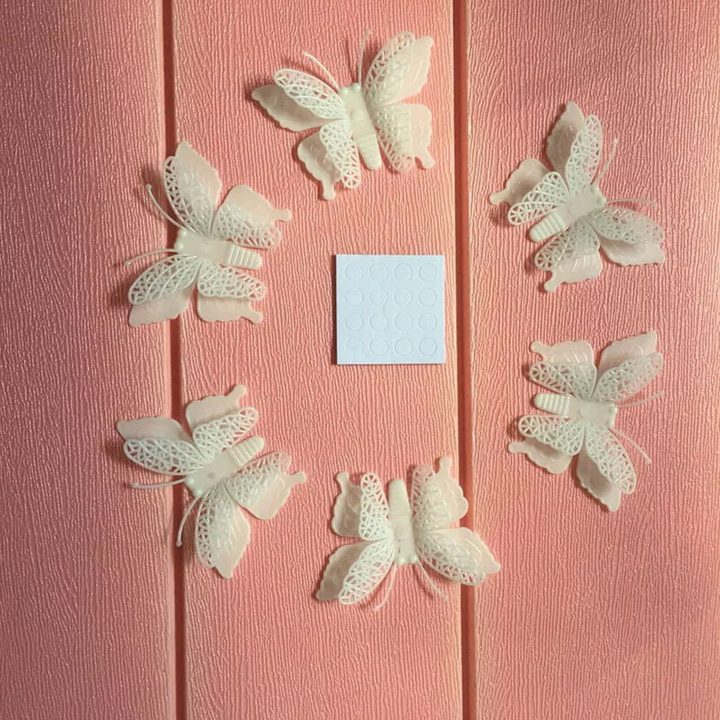 Chuanhao Simulacion Luminosa Mariposa De Doble Capa Pegatinas De Pared Luminosas Dormitorio De La Mariposa Habitacion De Los Ninos Decoracion Del En Oferta Chuanhao Simulacion Luminosa Mariposa De Doble Capa Pegatinas De Pared Luminosas Dormitorio De La Mariposa Habitacion De Los Ninos Decoracion Del Barato